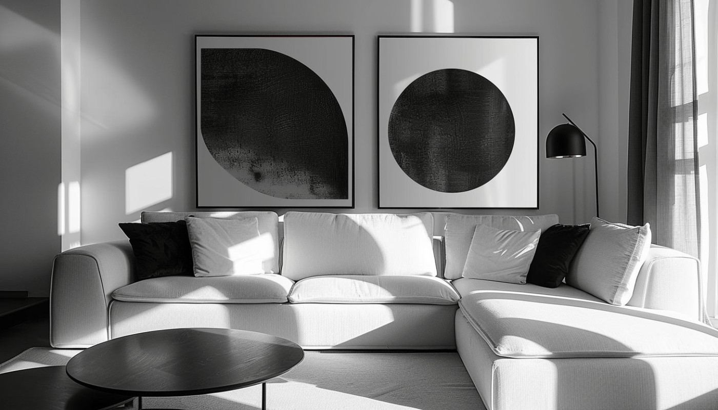 Comment choisir des tableaux noir et blanc pour une décoration moderne